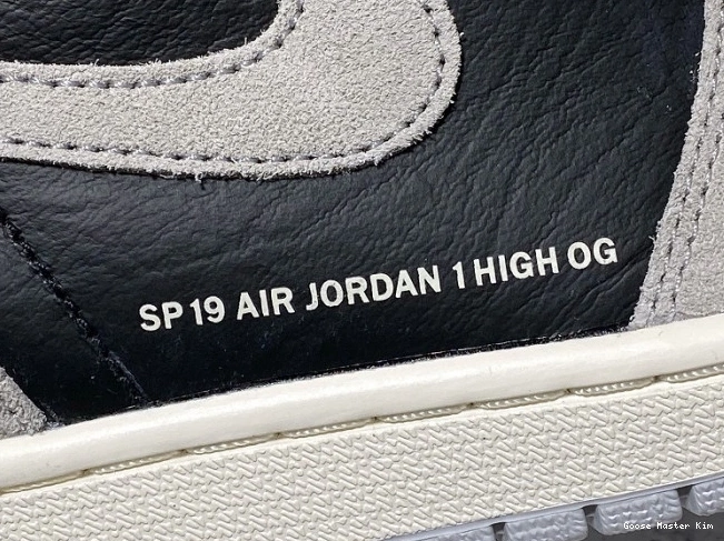 1 Grey OG Retro Neutral Jordan High 555088-018 Air 0611